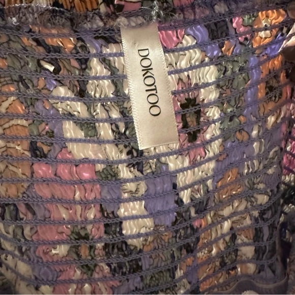 Dokotoo Women's Casual Floral Sleeveless Jumpsuit L Boho Wide Leg Romper Style - Picture 3 of 4